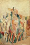 Delaunay, Robert The three Graces oil